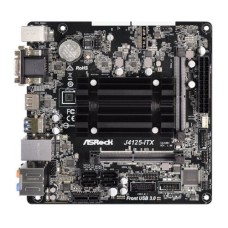   	  		ASRock Super Alloy  	  		Intel® Quad-Core Processor J4125 (up to 2.7 GHz)  	  		Supports DDR4 2133/2400 SO-DIMM  	  		1 PCIe 2.0 x1, 1 M.2 (Key E)  	  		Graphics Output Options: D-Sub, HDMI, DVI-D  	  		7.1 CH HD Audio (Realtek ALC892 Audio Cod