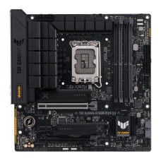   	  	  	  	TUF GAMING B760M-PLUS D4 takes all the essential elements of the latest Intel® processors and combines them with game-ready features and proven durability.    	     	Engineered with military-grade components, an upgraded power solutio