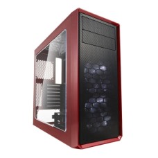   	  	Showcase your system with sophisticated style  	     	  		Large windowed side panel  	  		Two preinstalled Fractal Design Silent Series LL 120mm White LED fans  	  		Six total fan positions for high-airflow capability  	  		Filtered front, top 