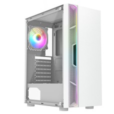   	  	  	  	The Galaxy from CiT is prime on the eye with exceptional design features and a superior performance.    	     	The CiT Galaxy is a Mid-Tower gaming case with an attractive white exterior featuring a beautiful, angled Rainbow LED strip, si