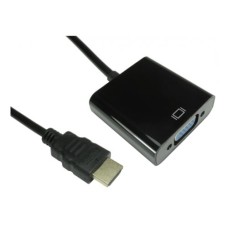   	  	This adapter converts the HDMI digital signal into a VGA analogue signal for use with VGA displays. This model does not have a port for additional power or any audio.    	     	  		  			Easy to Use: Installs in seconds and does not need drivers