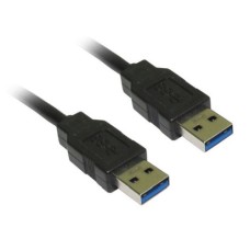   	  		USB 3.0 SuperSpeed  	  		USB 2.0, 1.1 Compatible  	  		Male Type A to Male Type A Connectors  	  		1m Length  	  		10 Pin  	  		Black    