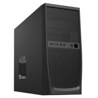   	  		Full mesh front panel with 1 x USB 3.0  	  		Black chassis with 80mm rear cooling fan included  	  		Micro ATX chassis with a simple design  	  		Intel Approved TAC2.0 thermal chassis  	  		Black coated interior      	     	The CiT Elite 
