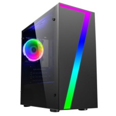   	  	  	     	MATX Gaming Case Rainbow RGB Strip 1 x Rainbow RGB Fan Acrylic Side  	     	  		With a design you usually find on higher end cases, the Seven pushes the CIT brand in to new territory. A MATX case designed with a black, plastic ant