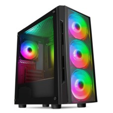   	  	  	  	The new CiT Flash is an Micro-ATX PC gaming case with the perfect balance of looks and functionality.  	     	  		Design - The Flash has the perfect balance between style and functionality, the sleek front panel design made usin