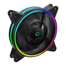   	  	  	  	Razor 12cm Rainbow ARGB Fan RTB 3pin M&F Aura Header 3pin/4pin Power    	     	Game Max are proud to introduce the Game Max Razor Dual-Ring ARGB 120mm fan, the Razor fan provides a specific air-cooling solution for CPU coolers and cha