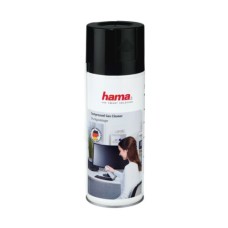   	  	Hama Compressed Gas Cleaner, 400 ml    	     	  		Very high volume  	  		For cleaning workspaces around the office and home  	  		With small tube for hard to reach places  	  		With child-safe cap    