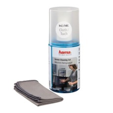   	  	Hama Screen Cleaning Gel, 200 ml, cloth included    	  	Stylish flat screen TV and dust - not a very good combination in your home cinema. In the long term you will only be able to enjoy razor sharp images when you regularly clean the screen of your