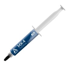   	  	  	  	Premium Performance Thermal Paste     	     	Highest Thermal Conductivity    	  	The surfaces of processor chips and cooler floors are covered with microscopic dents; ARCTIC‘s MX-4 thermal paste is composed of carbon microparti