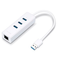   	  		Adds 3 additional USB 3.0 ports that support transfer speed up to 5Gbps, 10 times faster than USB 2.0  	  		Adds Gigabit Ethernet network connectivity that supports transfer speed up to 1000Mbps  	  		Compact and light  	  		Plug and Play  	  		Enh