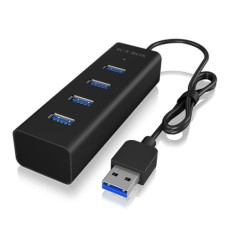   	  	  	Icy Box (IB-HUB1409-U3) 4-Port USB-A Hub    	  		4x USB 3.0 Hub - up to 5 Gbit/s  	  		LED indicator  	  		Hot-Swap and Plug & Play      	  	  	     	     	  		No more slots?  	  		If you want to use your existing USB 3.0 devices on