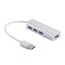   	  	The Sandberg USB 3.0 Hub 4 ports Saver allows connection of up to 4 USB devices to your computer. Thus you can for example connect an external hard disk, a printer and a mouse simultaneously. Connect it to a USB port and it will work immediately, wi