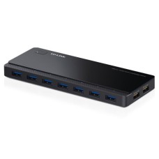   	  	  		USB 3.0 7-Port Hub with 2 Charging Ports      	     	  		USB 3.0 ports offer transfer speeds of up to 5Gbps, 10 times faster than standard USB 2.0   	  		The 7 data transfer ports mean you don't have to switch between devices  	  	