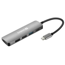   	     	USB-C Dock HDMI+3xUSB+PD 100W (136-32)    	     	  		With the Sandberg USB-C Mini Dock HDMI+USB, you can use your USB-C port to connect a second monitor, TV or projector to your computer. You also get no fewer than three USB A ports for