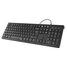   	  	Hama "KC-200" Basic Keyboard, black, UK  	     	  		Protection from splashes of water thanks to liquid drain  	  		Tilt adjustment allows the position to be adjusted for greatest comfort  	  		Control multimedia functions at the press