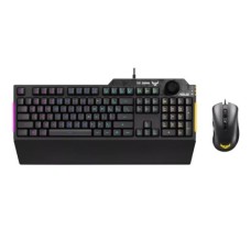   	  	  	ASUS TUF Gaming K1 RGB keyboard with five-zone RGB, dedicated volume knob and spill-resistance, plus TUF Gaming M3 optical gaming mouse with 7000 dpi sensor, seven programmable buttons and Aura Sync lighting.    	  	     	     	TUF Gami