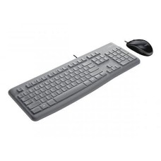 A full-sized keyboard and mouse deliver a familiar, easy-to-use design that work right out of the box. Just plug in this corded combo via USB and go.  	  		  		  		  		  		Protective Cover For Easy Cleanability  		  		Silicone cover env