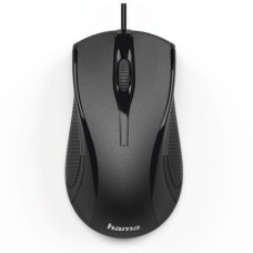   	  	Hama "MC-200" Optical 3-Button Mouse, Cabled, black  	     	  		The perfectly symmetrical shape accommodates both left-handed and right-handed users  	  		Optical 3-button mouse for exact sensing and precise control  	  		No software 