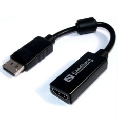   	  	DisplayPort is a port standard for digital audio and video. If you have DisplayPort in a device you would like to connect to your TV via the HDMI input, then this adapter is the solution for you!  
