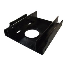   	     	  		Lightweight ABS Plastic 2.5" HDD/SSD cradle  	  		Ideal for 2.5" HDD or SSD fitment into 3.5" Drive Bays *  	  		Multi-slot design for a secure and tailored fit into any system  	  		Screw fixings supplied as standard  	  