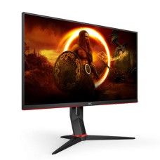   	  	     	  	  	Unleash Your Potential    	     	Competitive gamers will love this colour-accurate 27" IPS display with its smooth 165 Hz refresh rate, 1 ms MPRT response time and AdaptiveSync. Comes with a frameless design with red accen