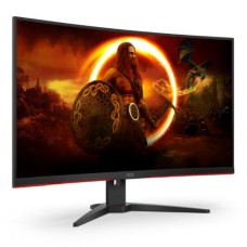   	     	Unleash Your Potential  	     	Its size of 31.5” supports QHD resolution at a refresh rate of 165 Hz and 1 ms response time. Enjoy your favourite games with 1500R curvature and 250-nit luminance. Thanks to FreeSync Premium, displa