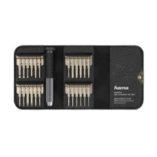   	  	Hama 24-in-1 Mini Screwdriver Set  	     	  		For all minor repairs in the home, PC, notebook, tablet and electronics domain  	  		Essential for precision mechanical work, e.g. on electronic devices  	  		The bits are made from high-quality, re