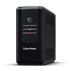   	  	CyberPower UT650EIG guarantees power protection for computers, networking equipment, and storage devices. The product adopts line-interactive topology with Automatic Voltage Regulation (AVR) function to offer stabilized AC power output.  	     