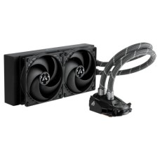   	  		       	  		Liquid Freezer II 240      	  		Compatible with Intel & AMD Sockets  	  		In-House Developed PWM Controlled Pump  	  		High Performance allows Overclocking  	  		Motherboard VRM Cooling Solution  	  		Pressure Optimised Fan  	 